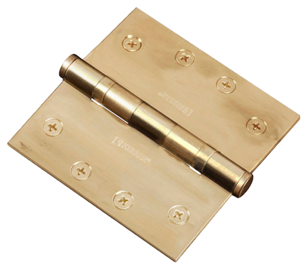 Square Ball Bearing Hinge in Winchester Brass 70301-6100