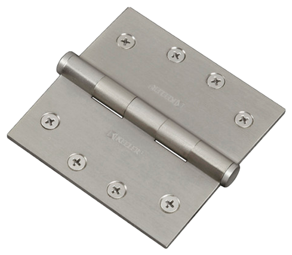 Square Corner Hinge in Brushed Stainless Steel 70302-9151