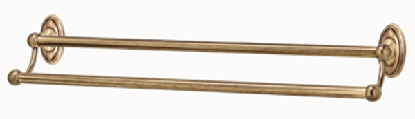 Classic Traditional Bath 24'' Double Towel Bar A8025