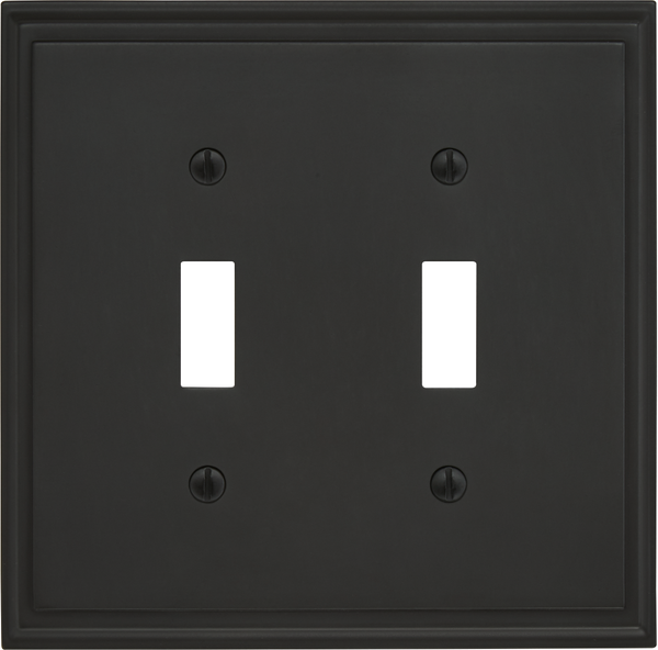 Mulholland 2 Toggle Wall Plate BP36515