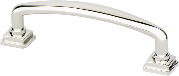 Tailored Traditional 96mm CC Polished Nickel Pull 1280-1014-P