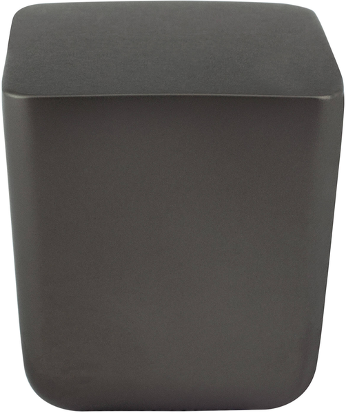 Mini Charcoal Gray Large Square Knob 1332-10CG-C