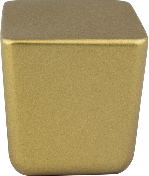 Mini Honey Gold Large Square Knob 1347-10HG-C