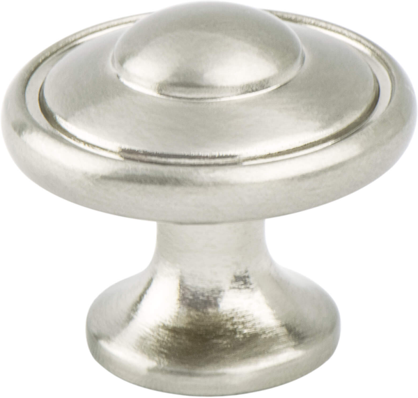 Euro Traditions Brushed Nickel Knob 2920-1BPN-P