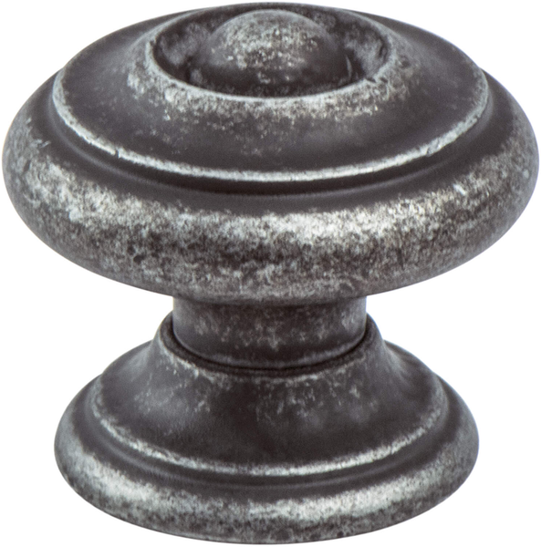 Euro Rustica Rustic Iron Center Detail Knob 2984-1RI-C