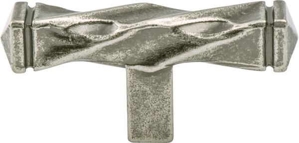 Rhapsody Weathered Nickel Twisted Knob 3048-1WN-P