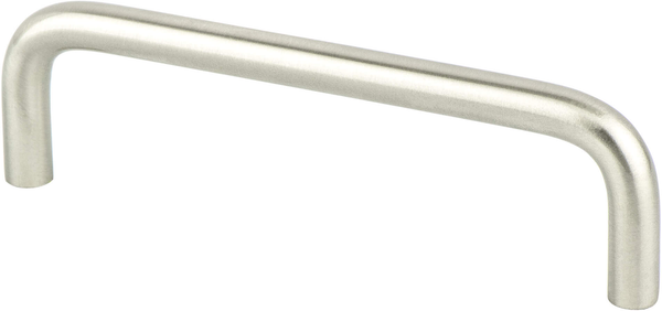 Advantage Wire Pulls 4'' CC Brushed Nickel Steel Pull 6246-2BPN-P