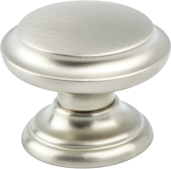 Euro Classica Brushed Nickel Tiered Knob 7093-1BPN-P