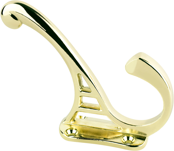Prelude Polished Brass Coat Hook 8010-03-P