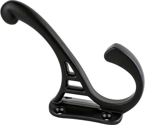 Prelude Matte Black Coat Hook 8014-55-P