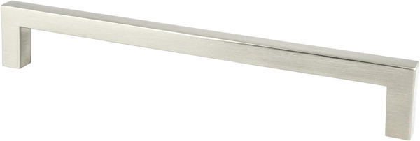 Contemporary Advantage One 192mm CC Brushed Nickel Square Pull 9018-4BPN-P