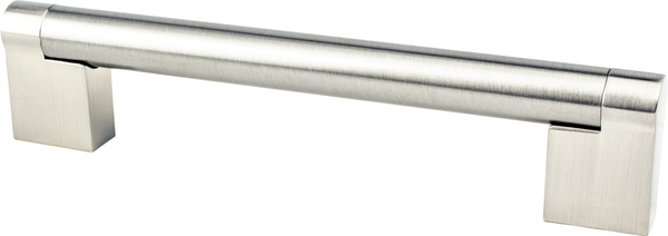 Contemporary Advantage Three 128mm CC Brushed Nickel Bar Pull 9115-1BPN-P