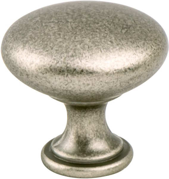 Traditional Advantage One Weathered Nickel Round Knob 9339-10WN-P