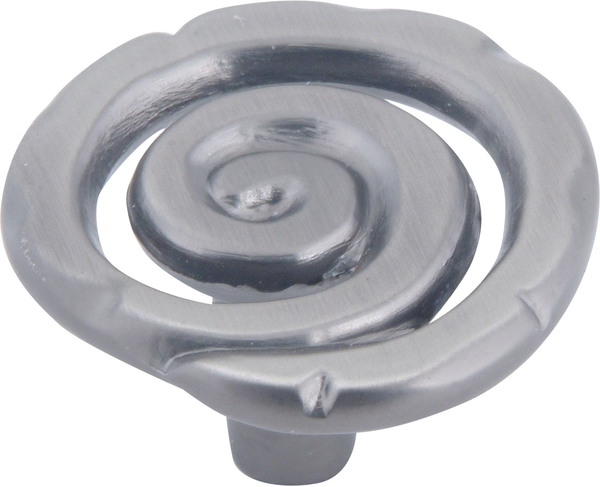 Limited Editions Scroll Knob 1 1/2'' Pewter 140-P