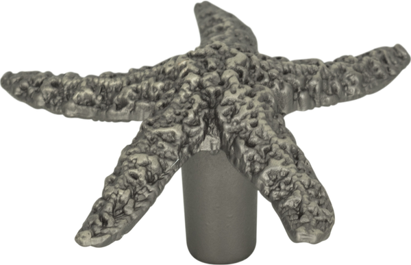 Nautical/Ocean Starfish Knob 2'' Pewter 142-P