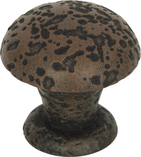 Olde World Knob 1'' Rust 286-R