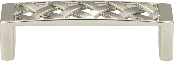 Lattice Pull 3'' cc Polished Nickel 310-PN