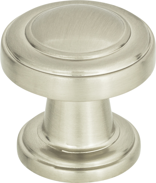 Bronte Knob 1 1/8'' Brushed Nickel 313-BRN