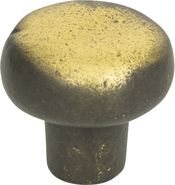 Distressed Round Knob 1 3/8'' Antique Bronze 331-ABZ