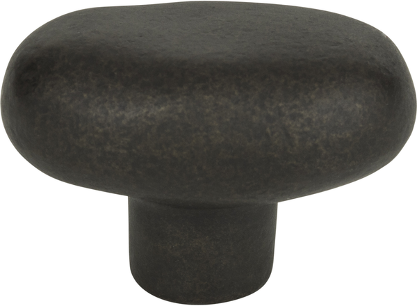 Distressed Oval Knob 1 11/16'' Oil Rubbed Bronze 332-ORB