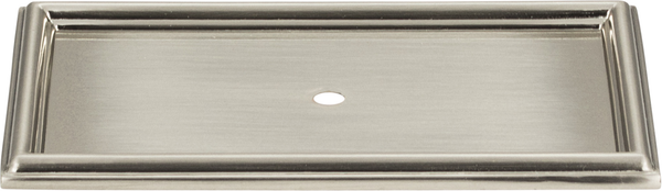 Campaign Rope Backplate 3 11/16'' Brushed Nickel 379-BRN