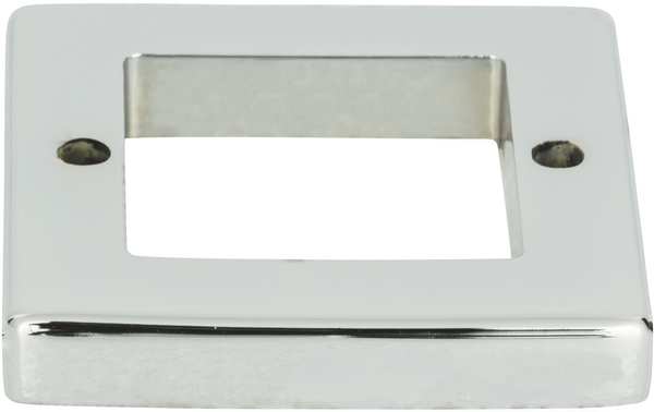 Tableau Square Base 1 7/16'' Polished Chrome 392-CH