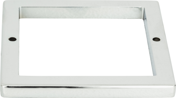 Tableau Square Base 3'' Polished Chrome 395-CH