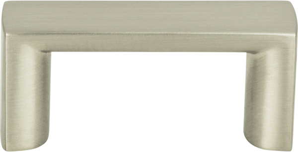 Tableau Squared Pull 1 7/16'' cc Brushed Nickel 400-BN