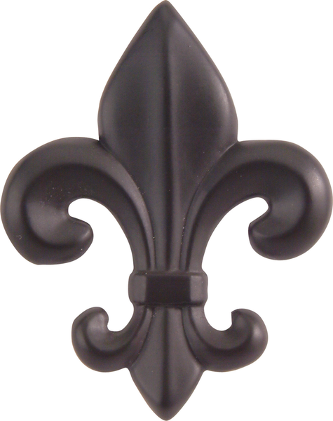 Limited Editions Fleur de lys Knob 2 1/4'' Aged Bronze 4006-O