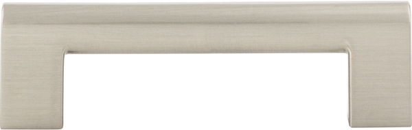 Round Rail Pull 3 3/4'' cc Brushed Nickel 438-BRN