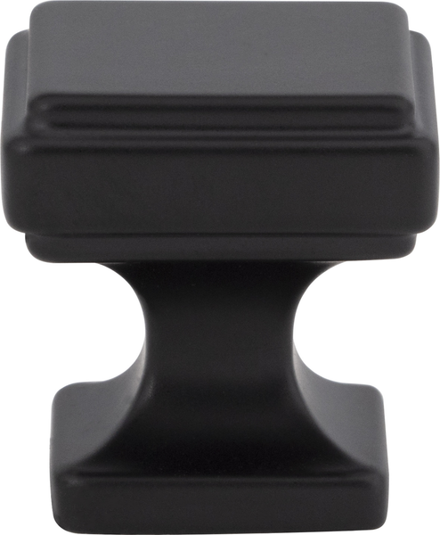 Kate Knob 1 1/8'' Matte Black A200-BL