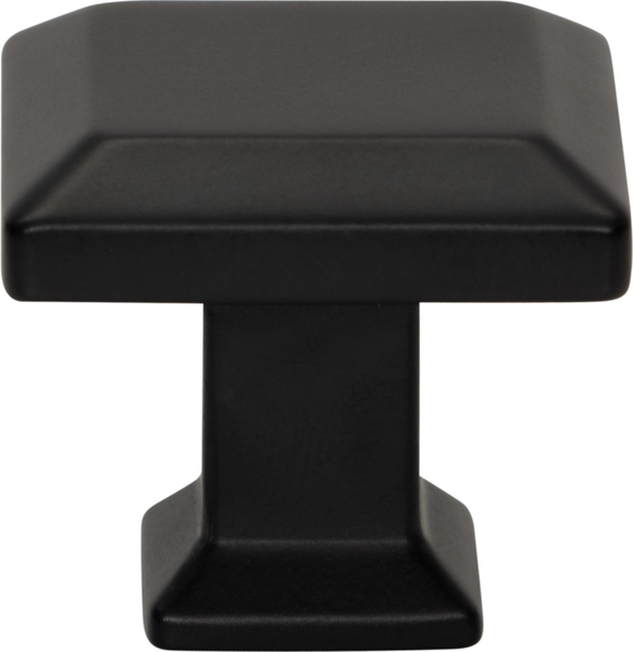 Sweetbriar Lane Square Knob 1 1/4'' Matte Black A660-BL