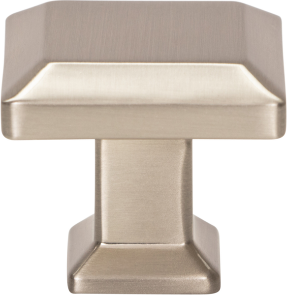 Sweetbriar Lane Square Knob 1 1/4'' Brushed Nickel A660-BRN