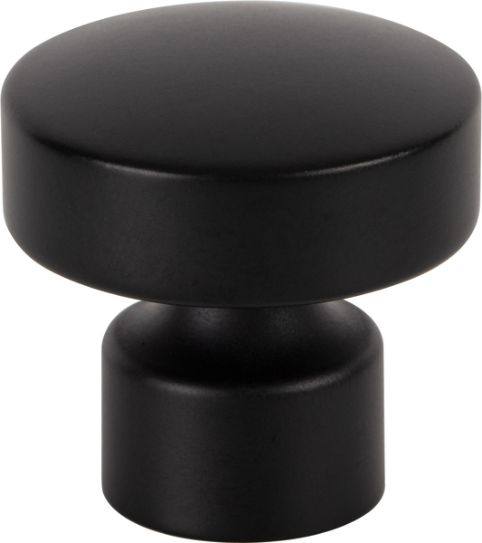 Lennox Knob 1 1/4'' Matte Black A680-BL