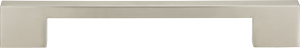 Thin Square Pull 7 9/16'' cc Brushed Nickel A826-BN