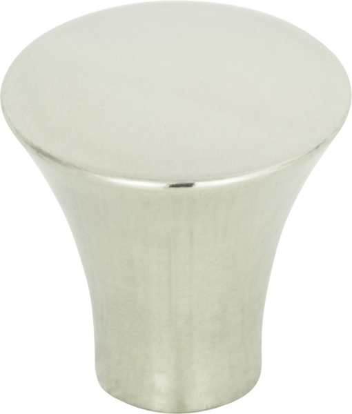 Stainless Steel Fluted Knob 7/8'' Polished A855-PS