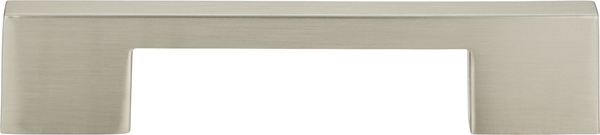 Thin Square Pull 5 1/16'' cc Brushed Nickel A867-BN