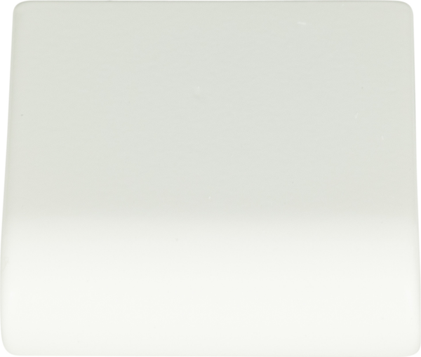 Round Rail Knob 1 1/8'' High White Gloss A877-WG