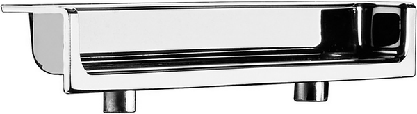Contemporary Recessed Metal Pull 210196140