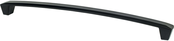 Laura 12 inch CC Matte Black Appliance Pull 4212-1055-P