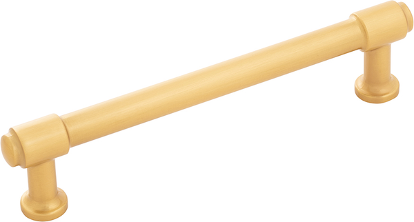 Piper Collection Pull 5-1/16'' cc Brushed Golden Brass Finish H077853BGB