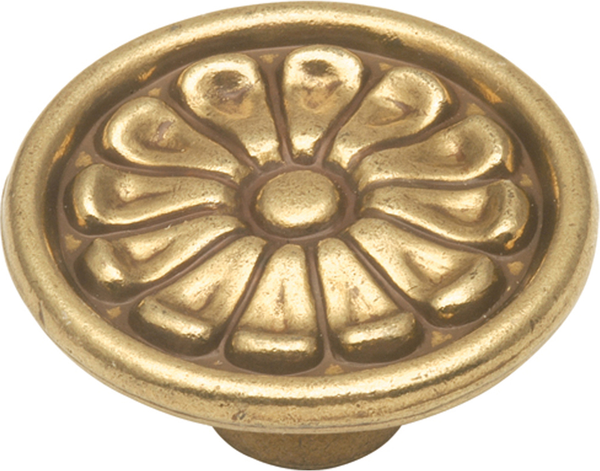 Manor House Collection Knob 1-5/8'' Diameter Lancaster Hand Polished Finish P201-LP