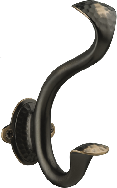 Craftsman Collection Signature Hook 1-3/8'' cc Oil-Rubbed Bronze Highlighted Finish P2175-OBH