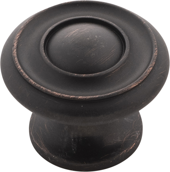 Cottage Collection Knob 1-1/2'' Diameter Vintage Bronze Finish P3501-VB