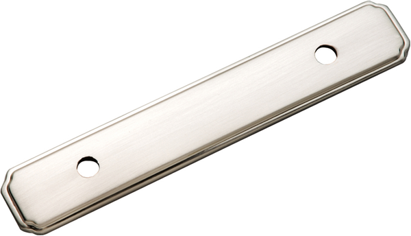 Manor House Collection Backplate 3'' cc Satin Nickel Finish P513-SN