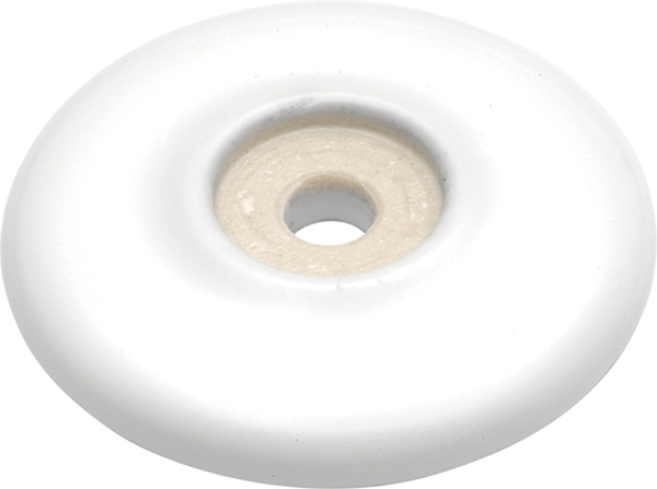 Tranquility Collection Backplate 2-1/16'' Diameter White Finish P69-W