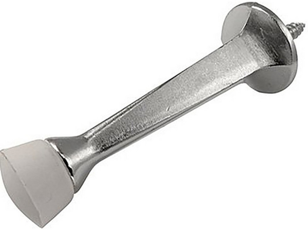 Door Stops Collection Rigid Door Stop 2-7/8'' Satin Nickel Finish PBH0252-SN