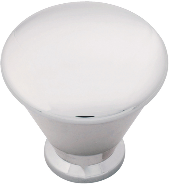 Facette Collection Knob 1-1/4'' diam Polished Nickel Finish B054726-14