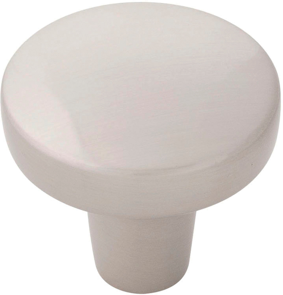 Emerge Collection Knob 1-5/16'' diam Satin Nickel Finish B077045-SN