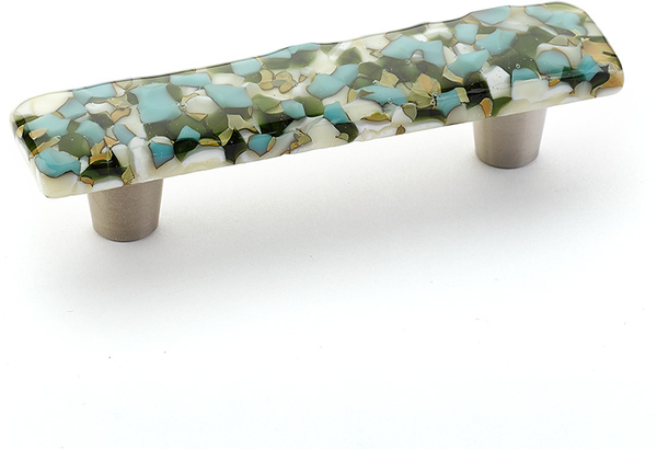 Ice Pull, Green/Blue Pebbles, 3'' cc 30-GBP